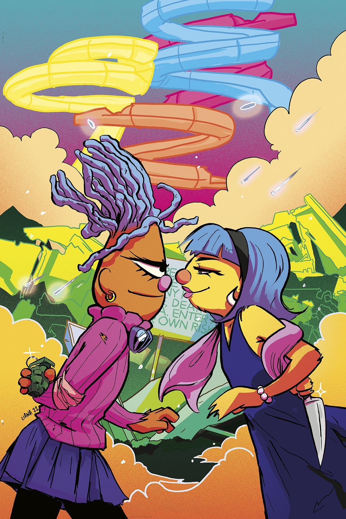 Survival Street #4 (Of 4) B Liana Kangas Variant (11/02/2022) Dark Horse