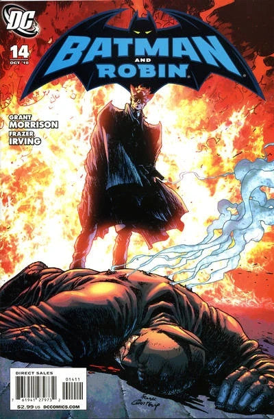 Batman and Robin #14 2010 Grant Morrison Frazer Irving | Dick Grayson Damian Wayne