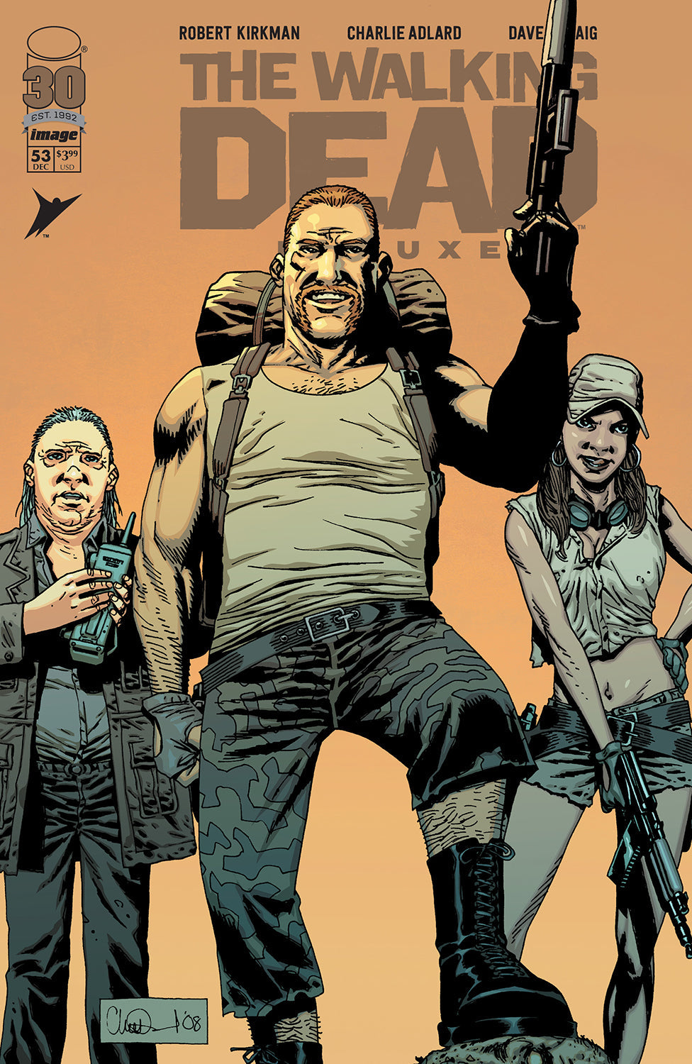 Walking Dead Dlx #53 B Charlie Adlard Variant (Mr) (12/21/2022) Image