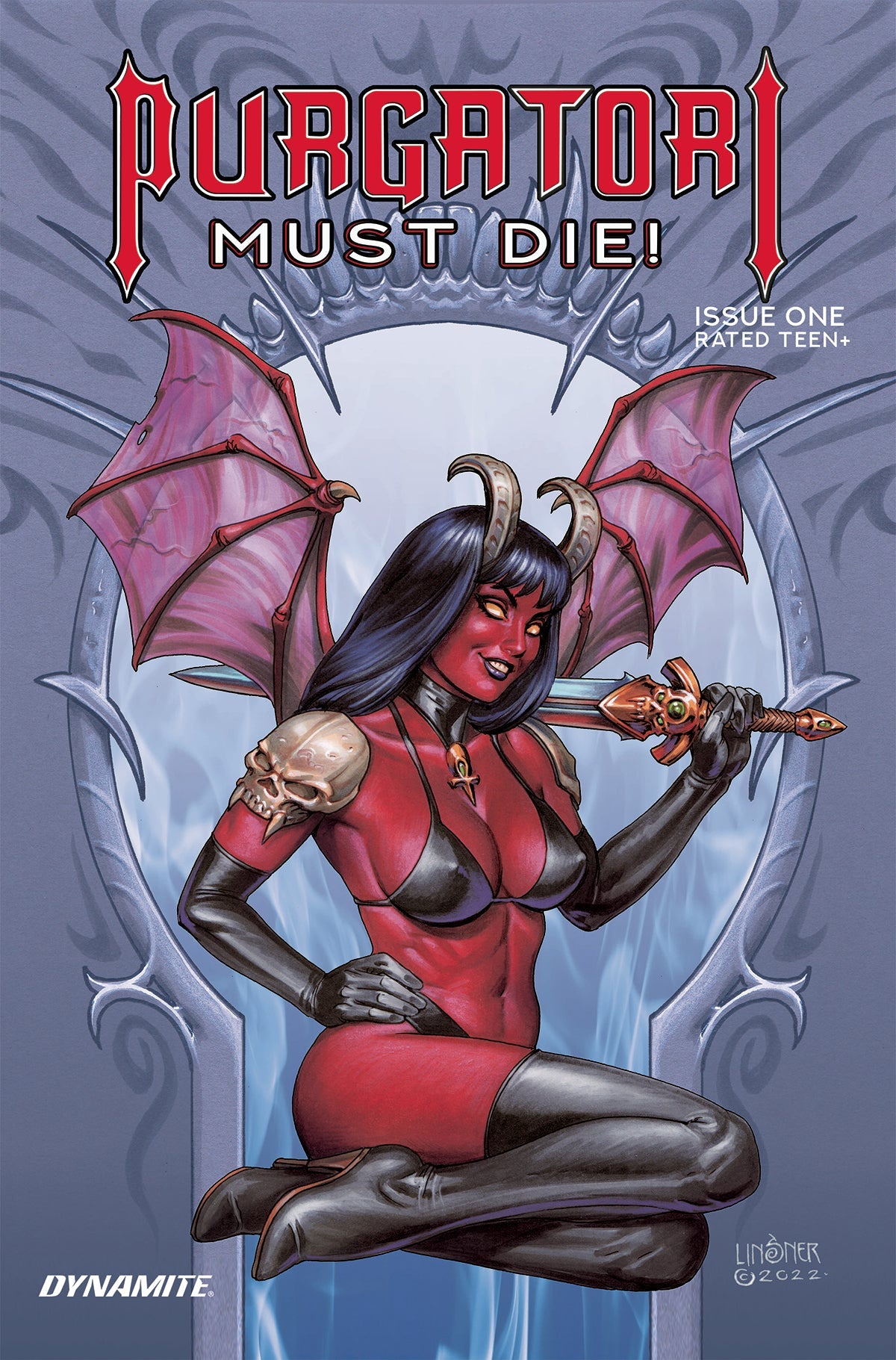Purgatori Must Die #1 B Joseph Michael Linsner Variant (01/04/2023) Dynamite
