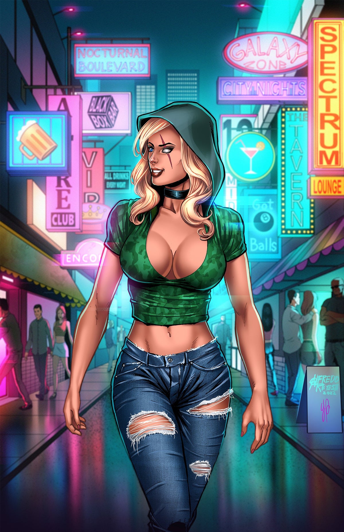 Robyn Hood Dagon #1 C Alfredo Reyes GGA (01/25/2023) Zenescope