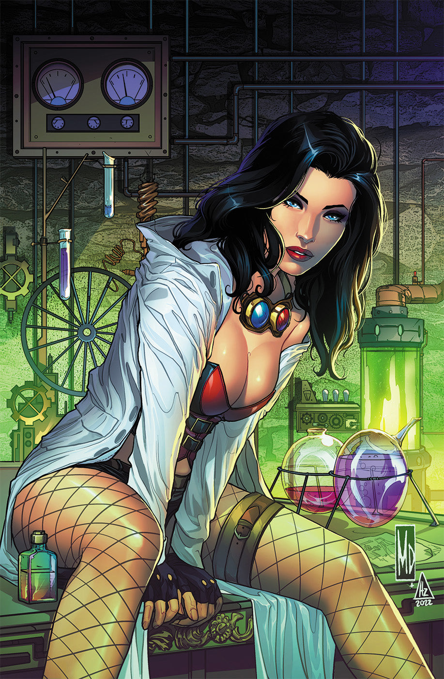 Van Helsing Deadly Alchemy D Michael Dipascale GGA (01/25/2023) Zenescope