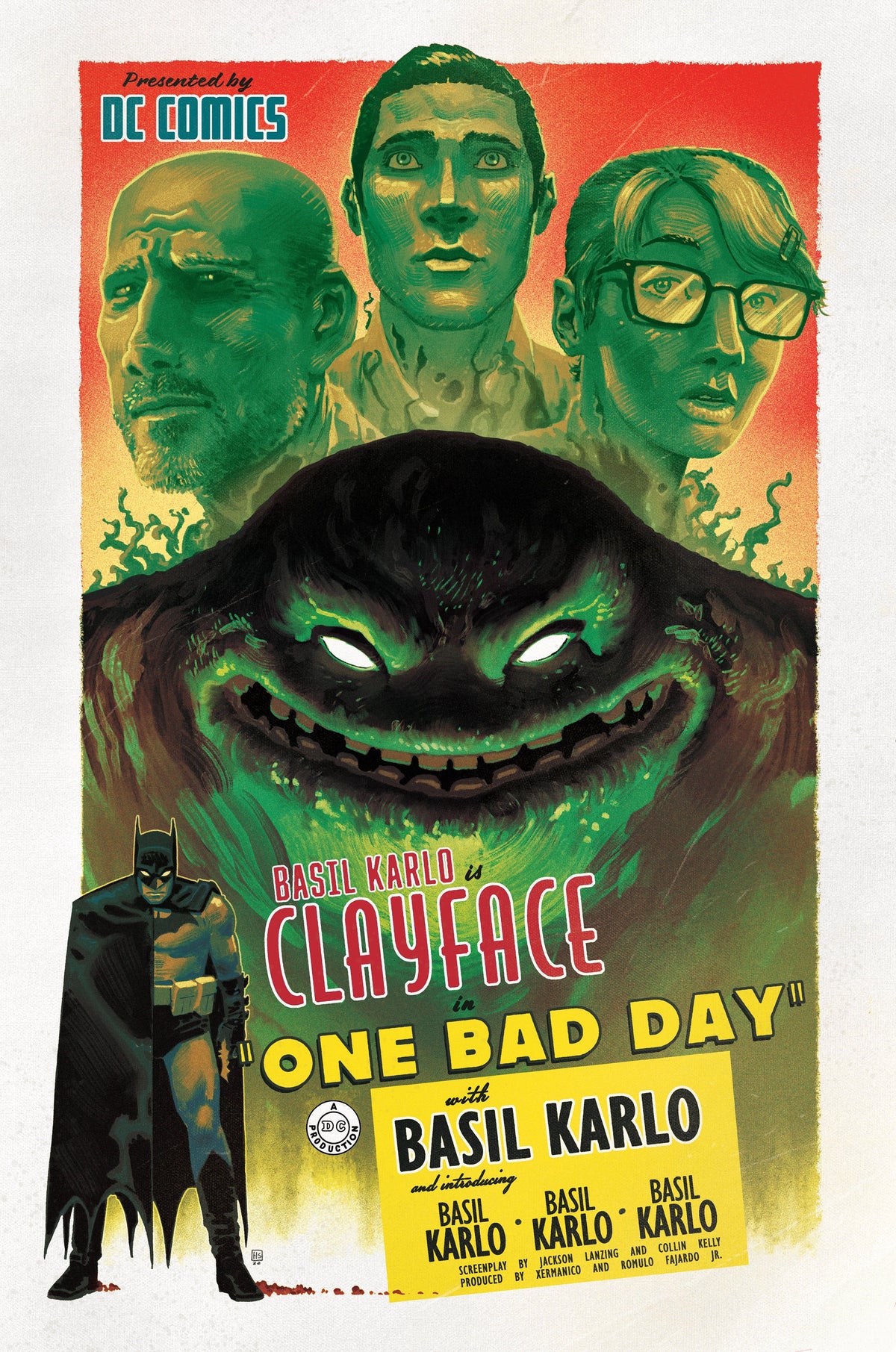 Batman One Bad Day Clayface #1 (One Shot) C 1:25 Hayden Sherman Variant (02/21/2023) Dc