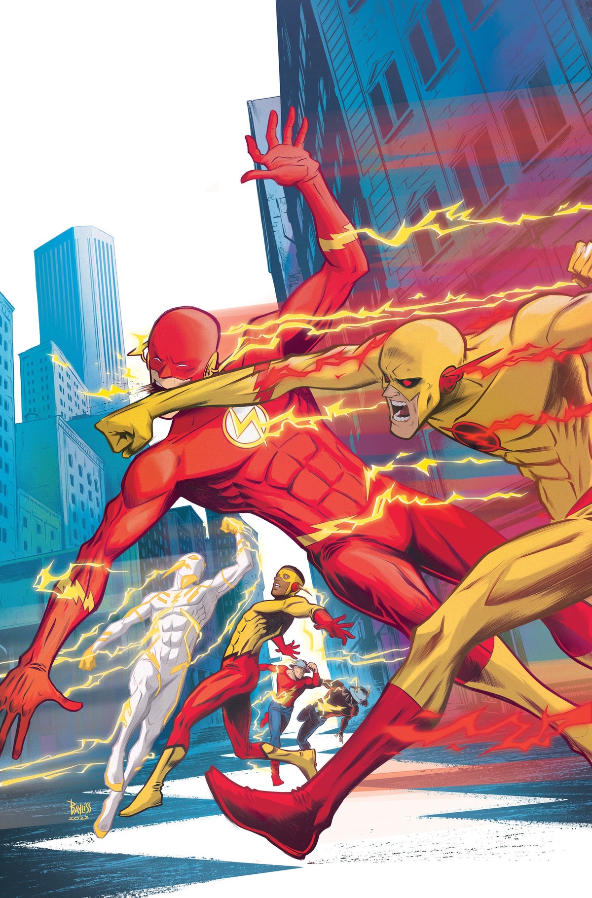 Flash #793 C Daniel Bayliss Card Stock Variant (One-Minute War) (02/21/2023) Dc