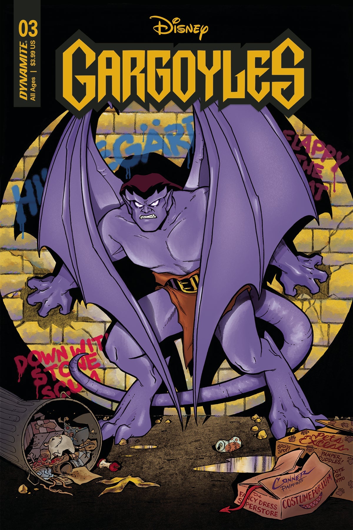 Gargoyles #3 B Amanda Conner Variant (02/22/2023) Dynamite