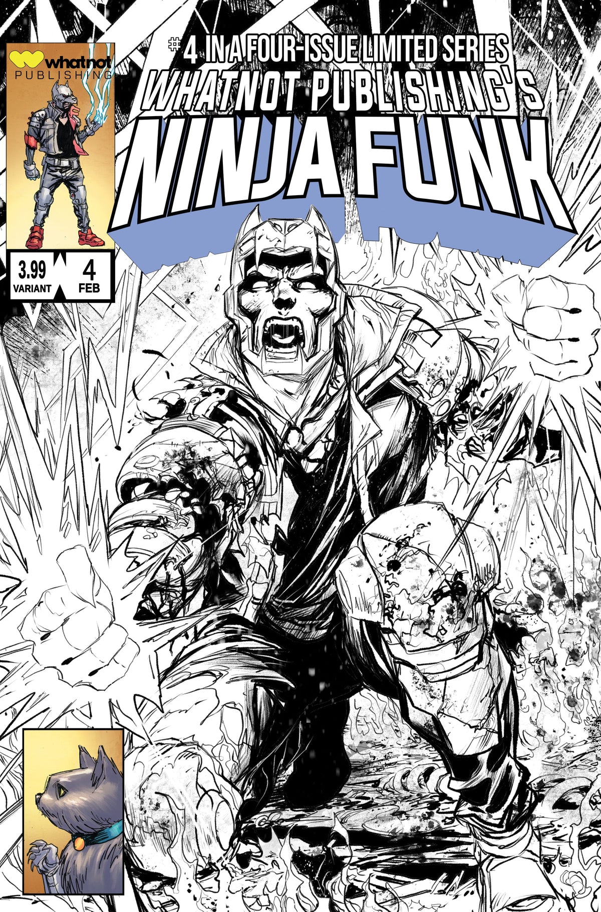 Ninja Funk #4 (Of 4) C Kirkham (02/01/2023) Whatnot