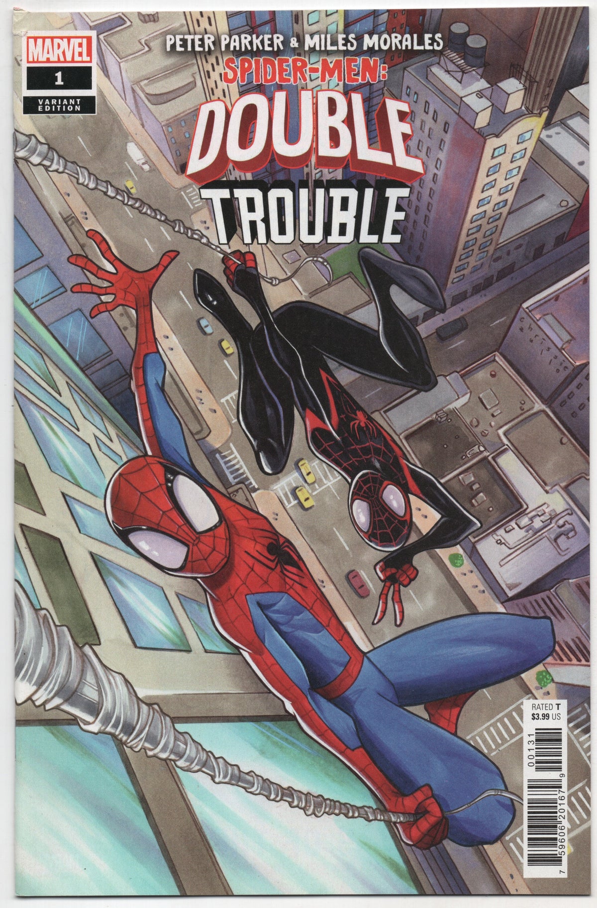 Peter Parker & Miles Morales Spider-Men Double Trouble #1 D 1:25 Chrissie Zullo Variant (11/30/2022) Marvel