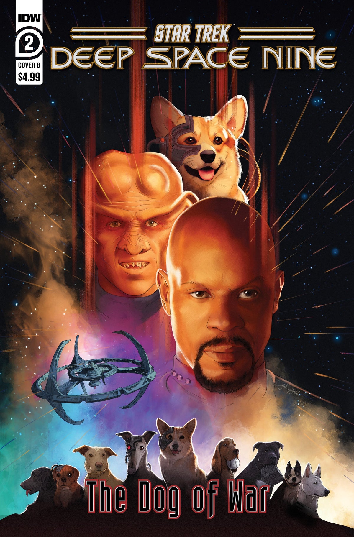 Star Trek Deep Space Nine The Dog Of War #2 B Jake Bartok (05/03/2023) IDW
