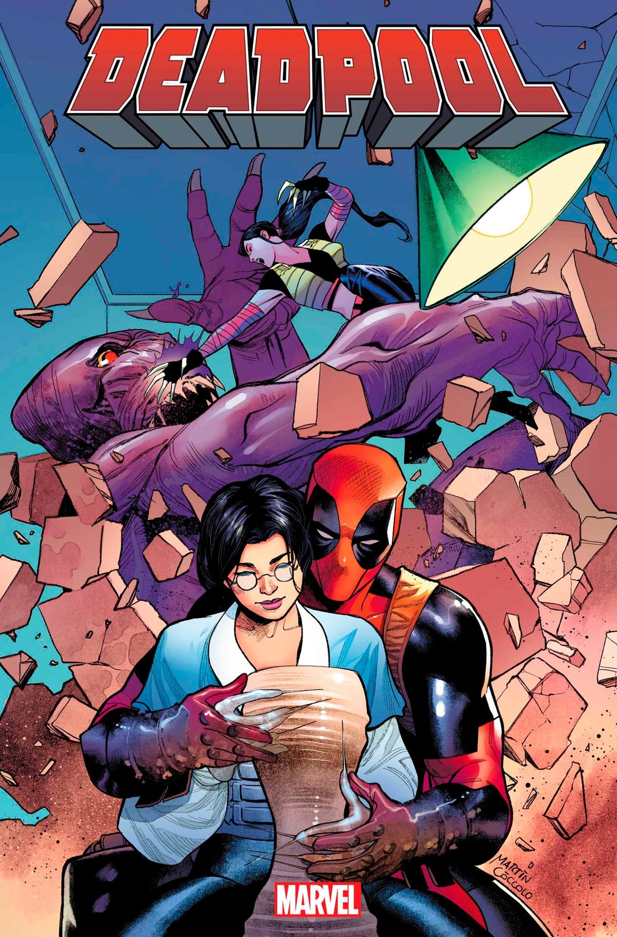 Deadpool #6 A Martin Coccolo Alyssa Wong Ghost Pottery Homage (04/26/2023) Marvel