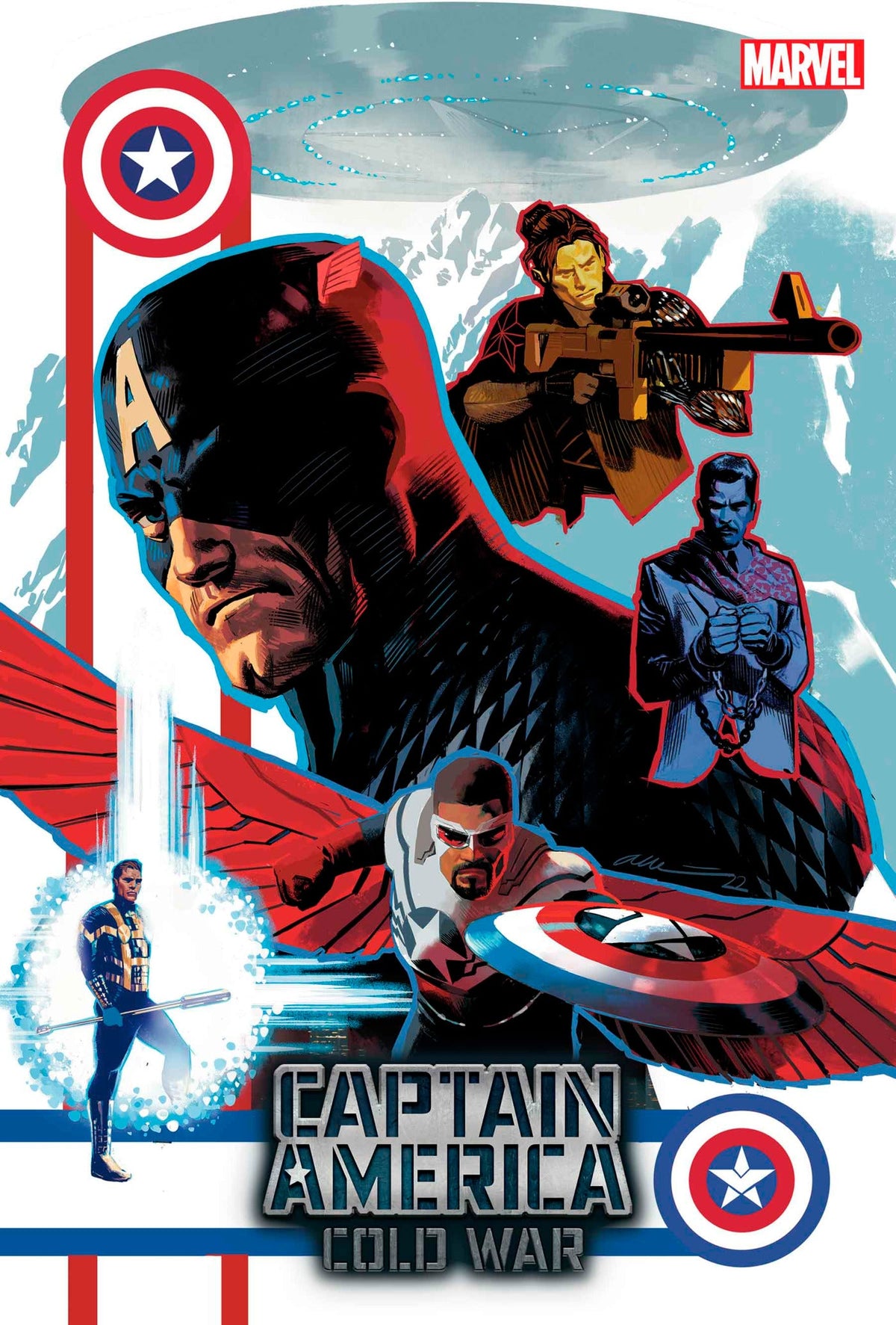 Captain America Cold War Alpha #1 D Daniel Acuna Variant (04/12/2023) Marvel