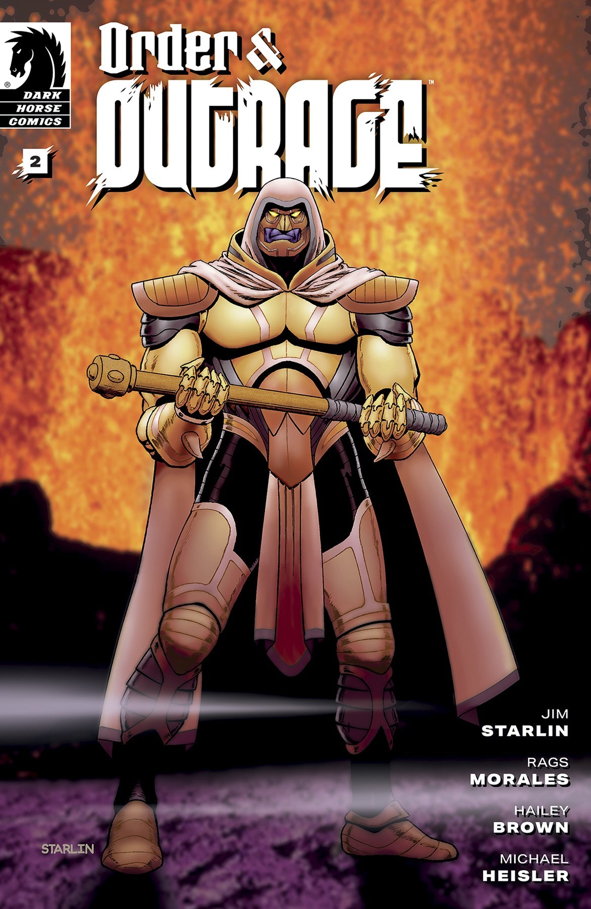 Order And Outrage #2 (Of 4) B Hailey Brown Variant (04/19/2023) Dark Horse