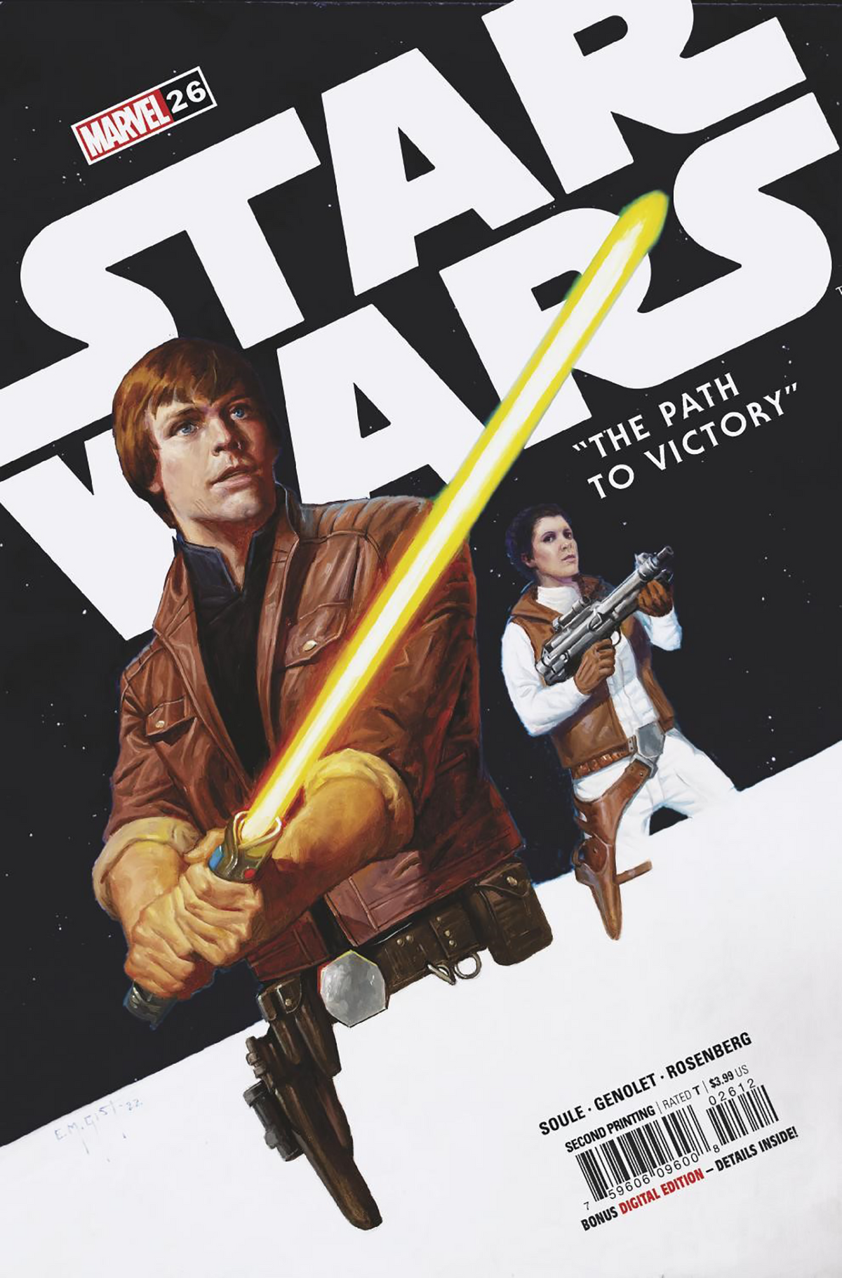 Star Wars #26 2nd Print EM Gist Variant (09/28/2022) Marvel