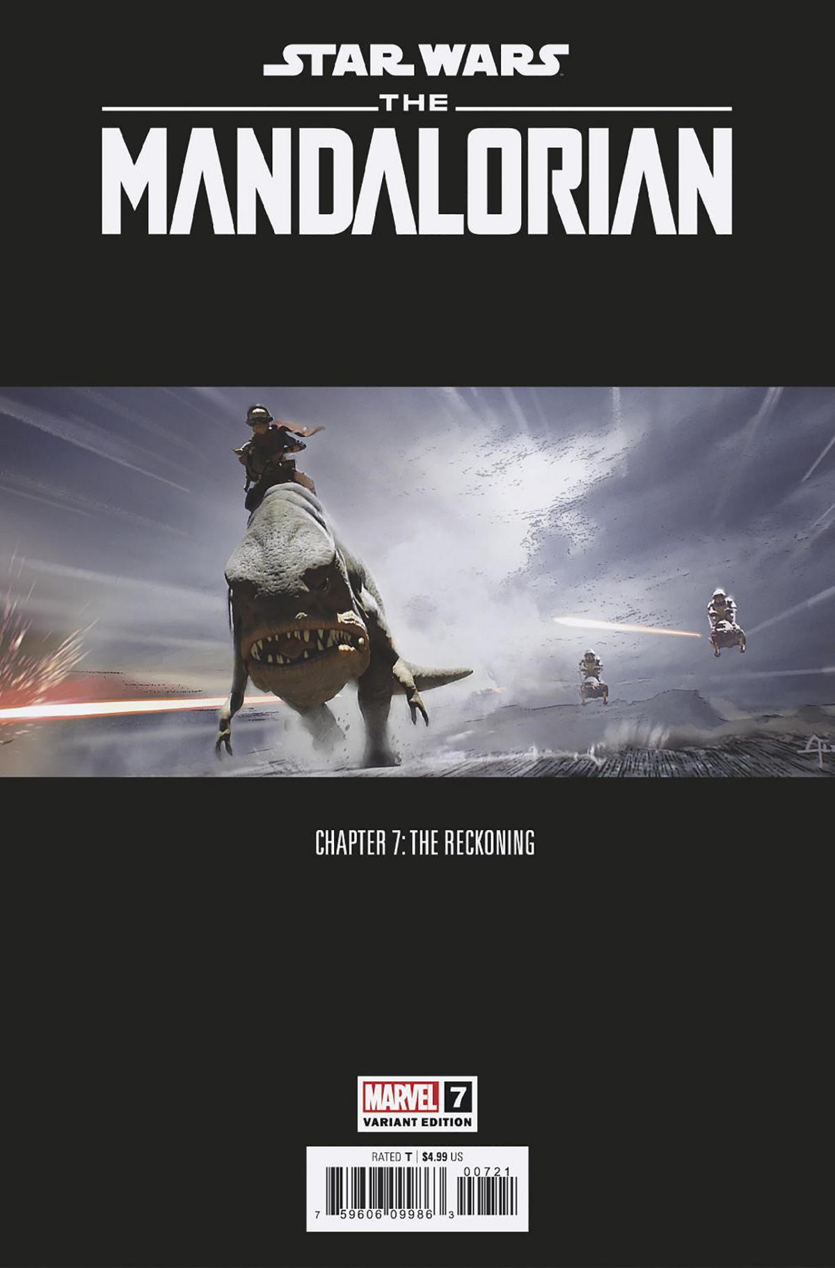Star Wars The Mandalorian #7 B Concept Art Variant (01/11/2023) Marvel