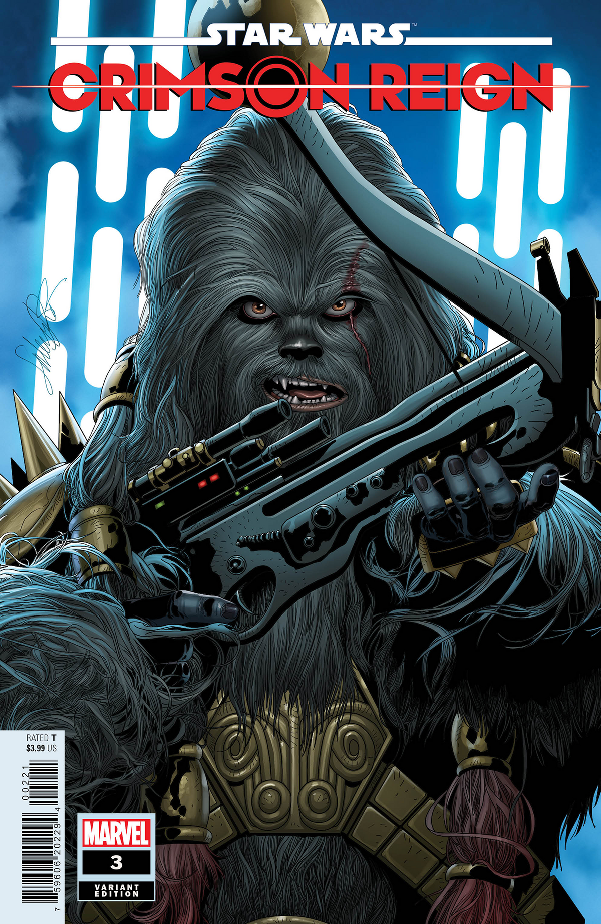 Star Wars Crimson Reign #3 Salvador Larroca Krrsantan Variant (03/09/2022) Marvel
