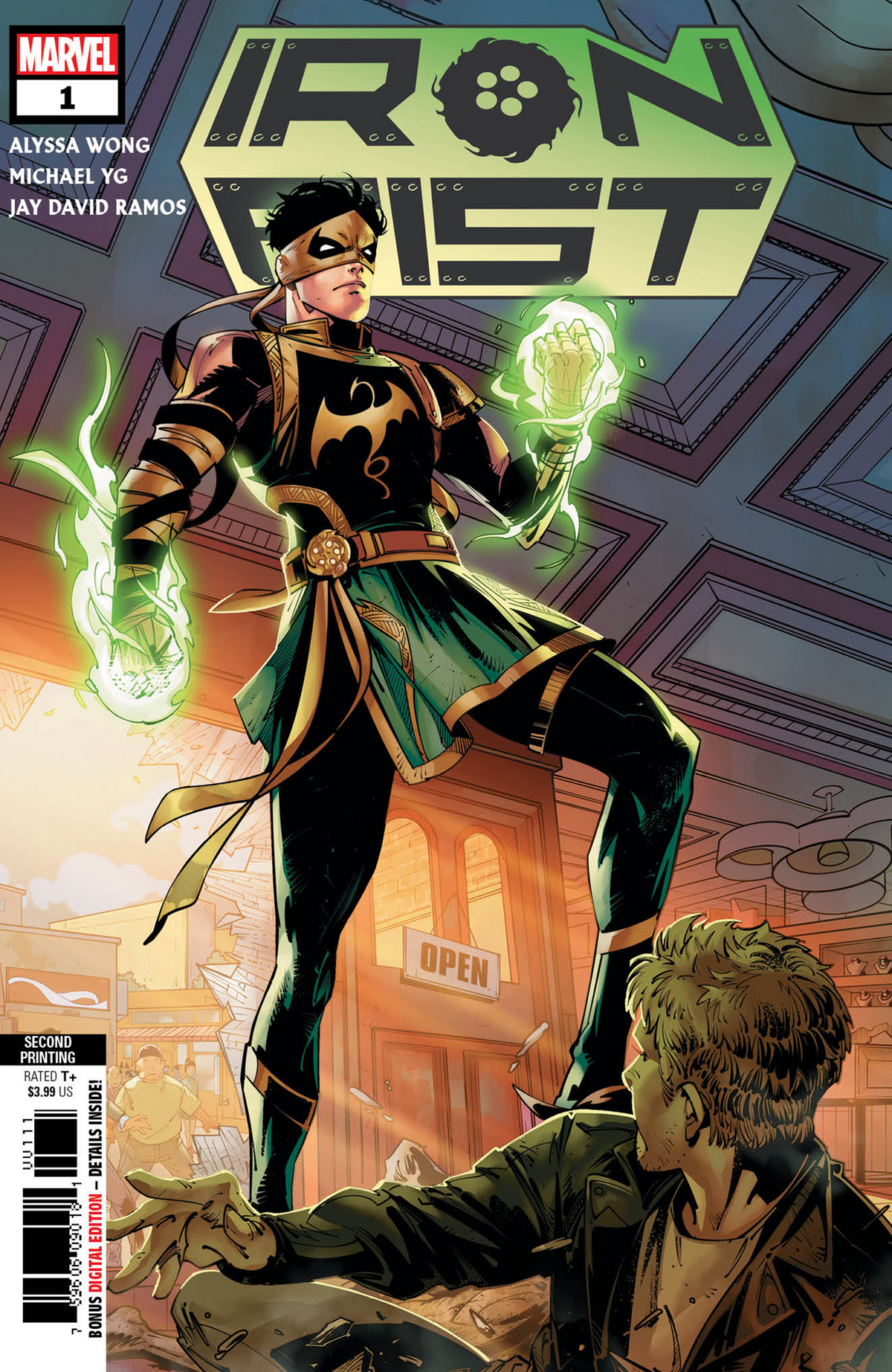 Iron Fist #1 2nd Print Michael YG Variant (04/13/2022) Marvel