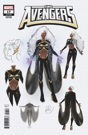 Avengers #17 G 1:10 Lucas Werneck Design Variant (08/07/2024) Marvel
