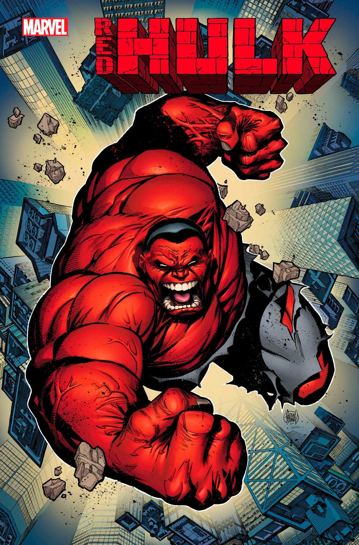 Red Hulk #1 B Adam Kubert Foil Variant (02/26/2025) Marvel