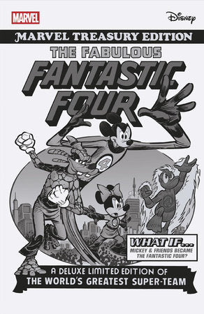 Fantastic Four #2 J 1:100 Alessandro Pastrovicchio B&W Disney What If? Fantastic Four Homage Variant (08/13/2025) Marvel