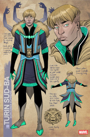 Sorcerer Supreme #7 C 1:10 Bernard Chang Design Variant (06/17/2026) Marvel