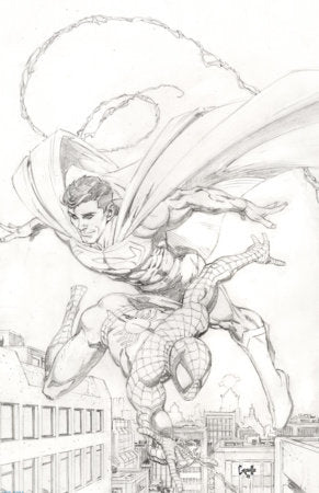 Marvel Dc Spider-Man Superman #1 Z 1:200 Greg Capullo Virgin Sketch Variant (04/22/2026) Marvel