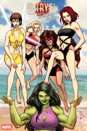 Marvel Swimsuit Special Brand New Beach Day #1 F 1:25 John Romita Jr. Variant (07/01/2026) Marvel