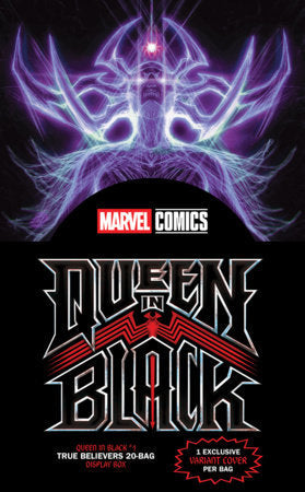 Queen In Black #1 P True Believers Blind Bag Display Box (07/29/2026) Marvel