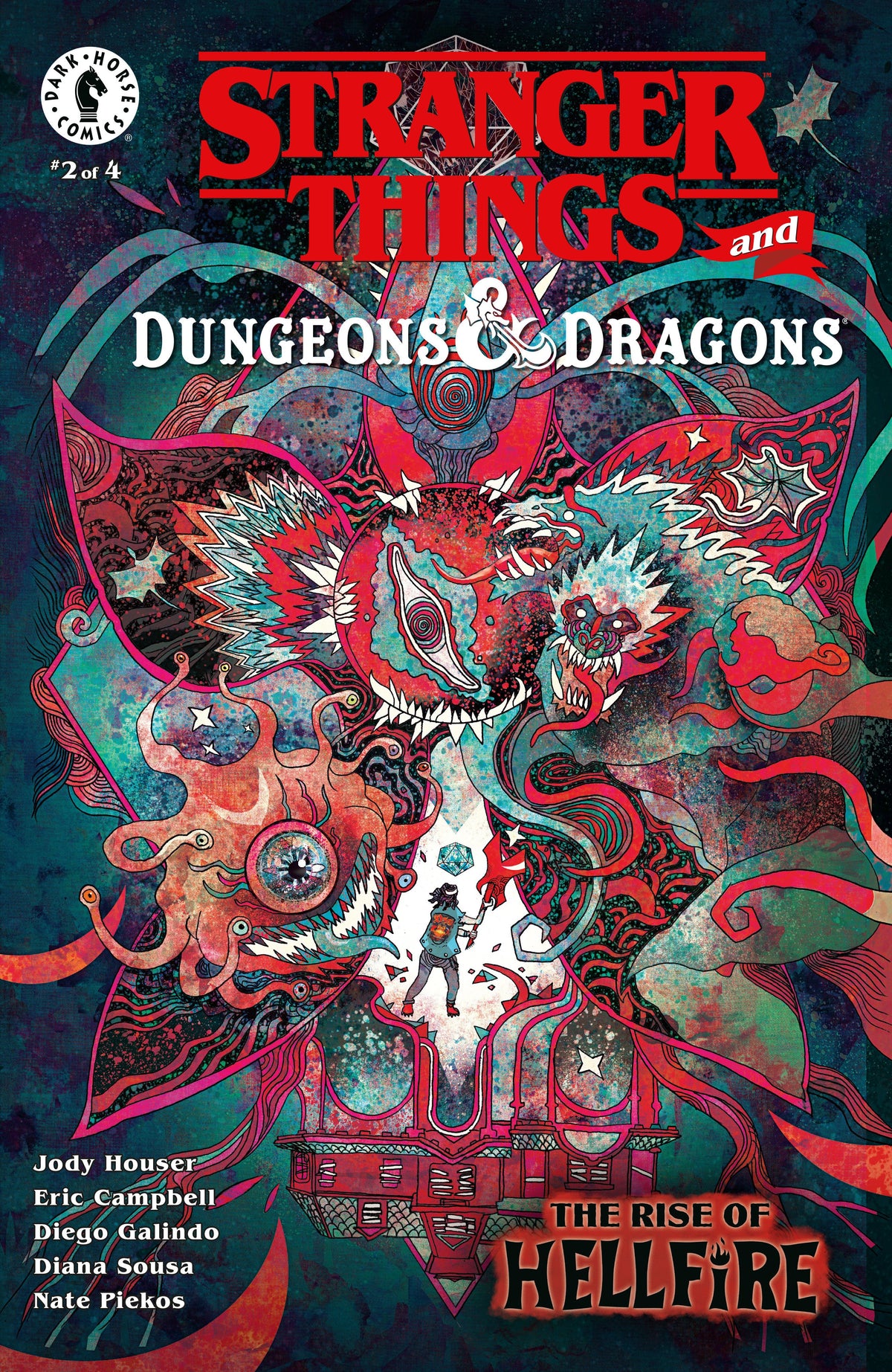Stranger Things And Dungeons & Dragons The Rise Of Hellfire #2 B Gax Variant (03/26/2025) Dark Horse