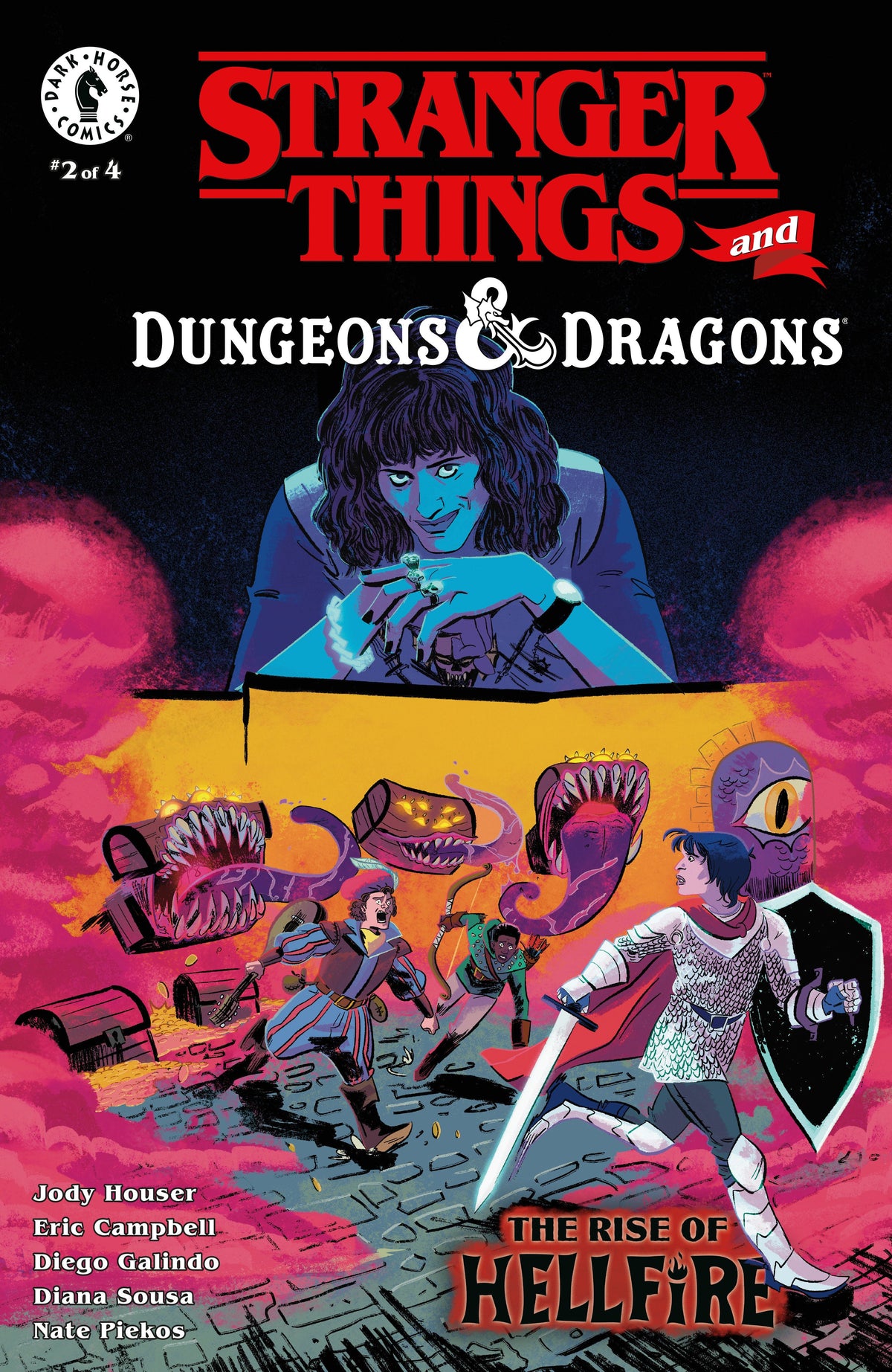 Stranger Things And Dungeons & Dragons The Rise Of Hellfire #2 C Lauren Knight Variant (03/26/2025) Dark Horse
