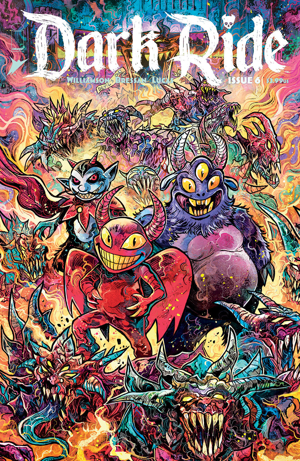 Dark Ride #6 B Vincenzo Riccardi Variant (05/17/2023) Image