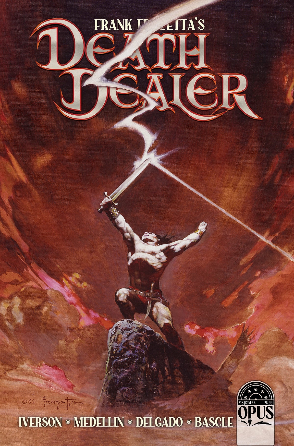 Frank Frazetta Death Dealer #13 B Frazetta (05/17/2023) Opus