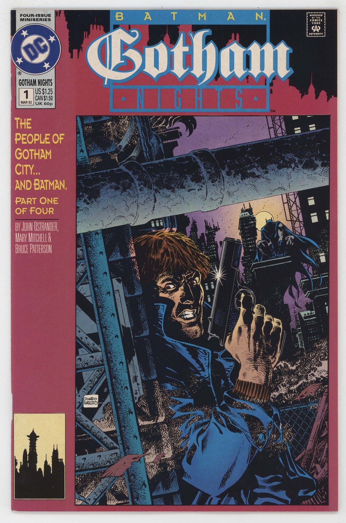 Batman Gotham Nights 1 DC 1992 NM Eduardo Barreto