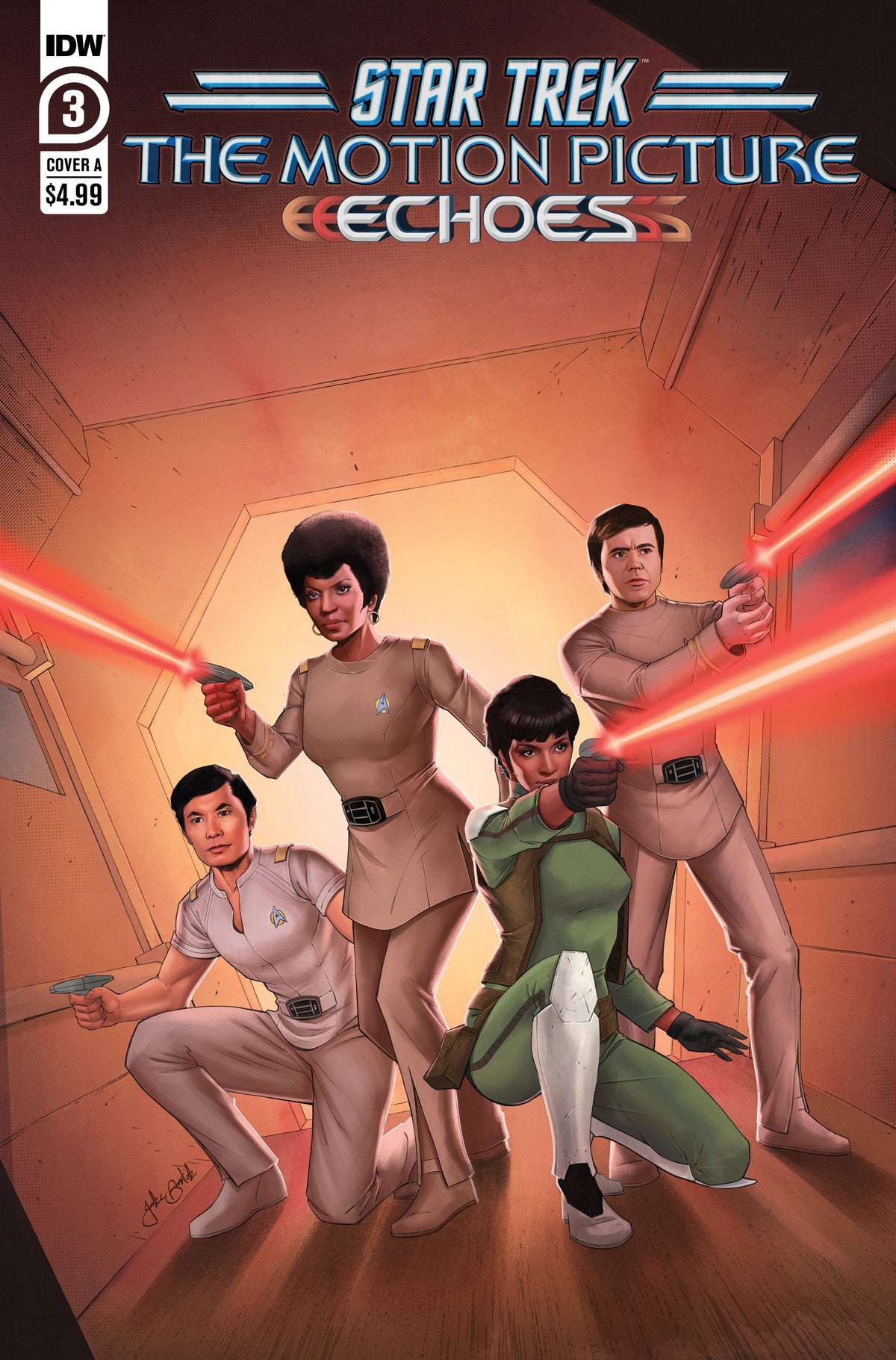 Star Trek The Motion Picture Echoes #3 A Bartok (07/12/2023) Idw