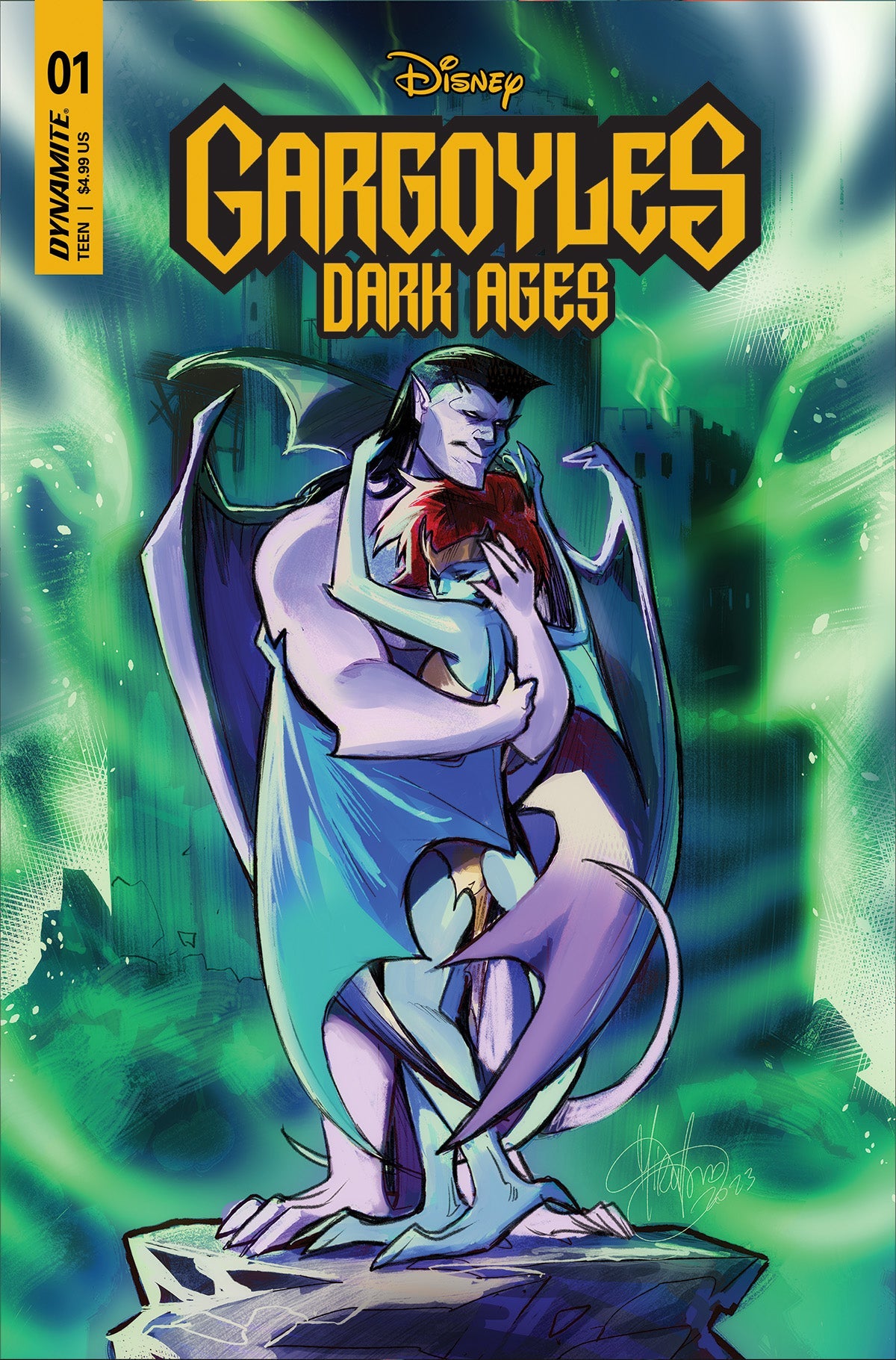Gargoyles Dark Ages #1 C Mirka Andolfo Variant (07/05/2023) Dynamite