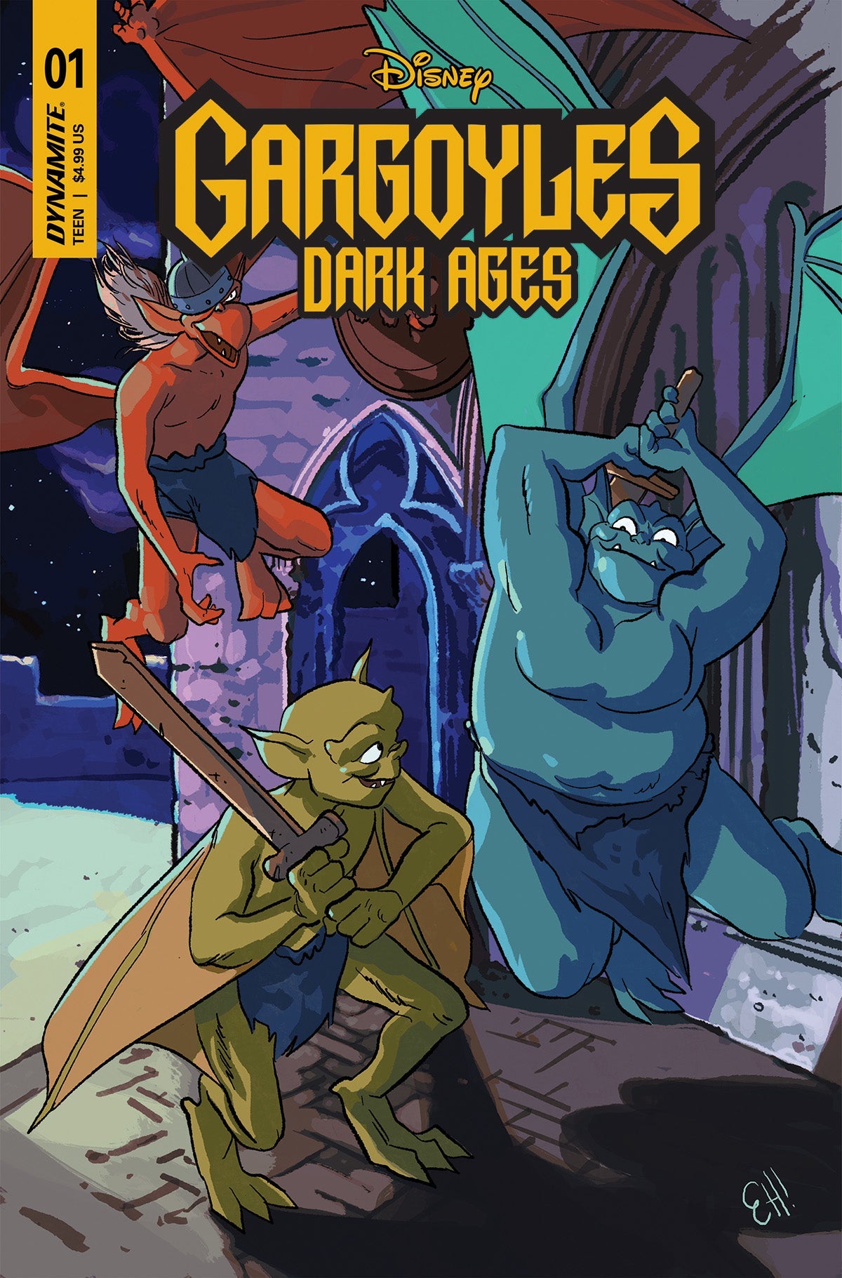Gargoyles Dark Ages #1 E Erica Henderson Variant (07/05/2023) Dynamite