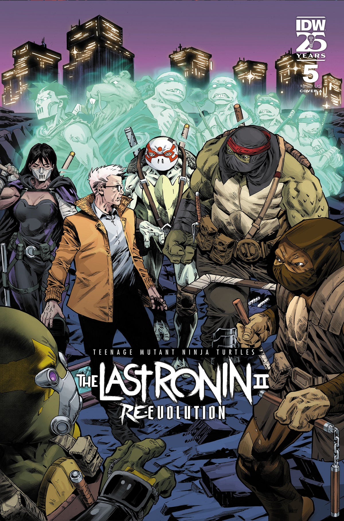 Teenage Mutant Ninja Turtles The Last Ronin Ii Re-Evolution #5 A Escorzas (04/30/2025) Idw