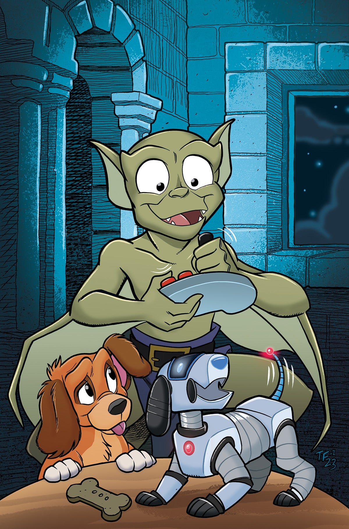 Gargoyles #8 K 1:15 Tony Fleecs Virgin Variant (08/02/2023) Dynamite