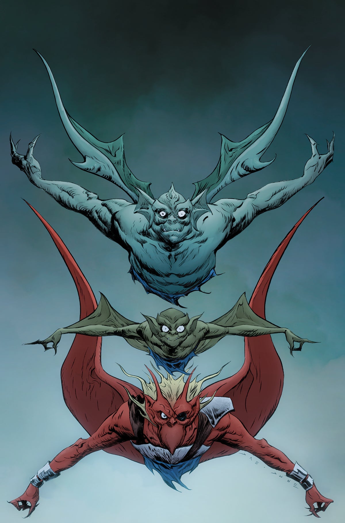 Gargoyles #8 N 1:25 Jae Lee Virgin Variant (08/02/2023) Dynamite
