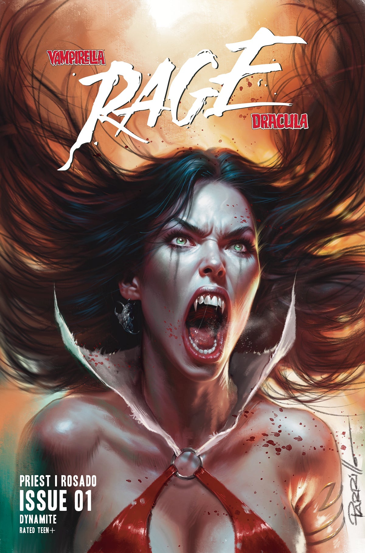 Vampirella Dracula Rage #1 A Lucio Parrillo (08/09/2023) Dynamite