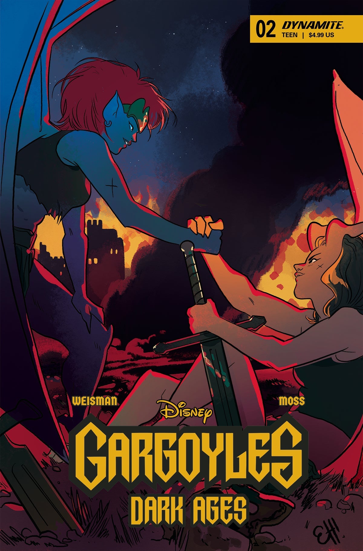 Gargoyles Dark Ages #2 E Erica Henderson Variant (08/09/2023) Dynamite