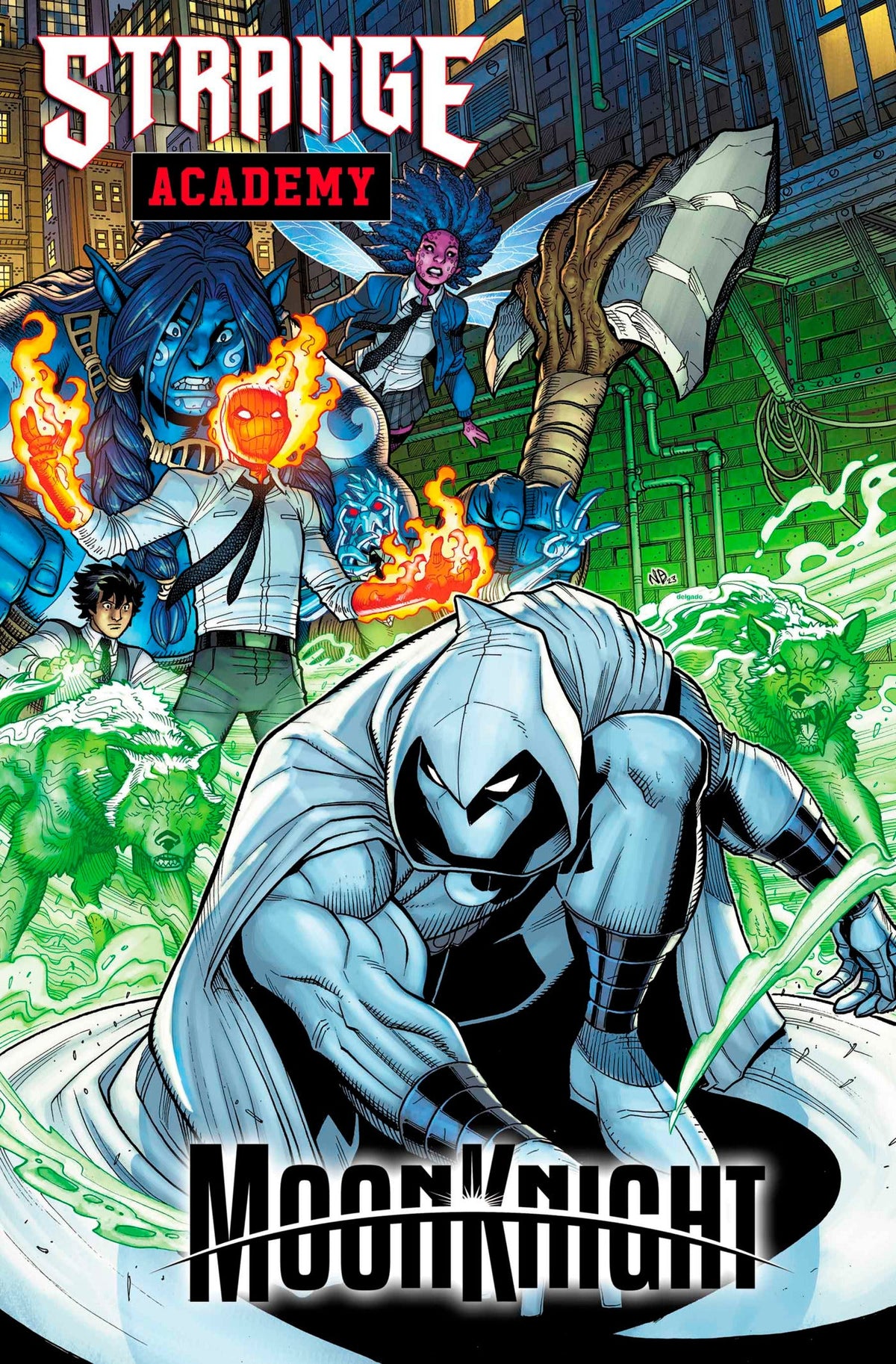 Strange Academy Moon Knight #1 A Nick Bradshaw Carlos Hernandez (09/20/2023) Marvel
