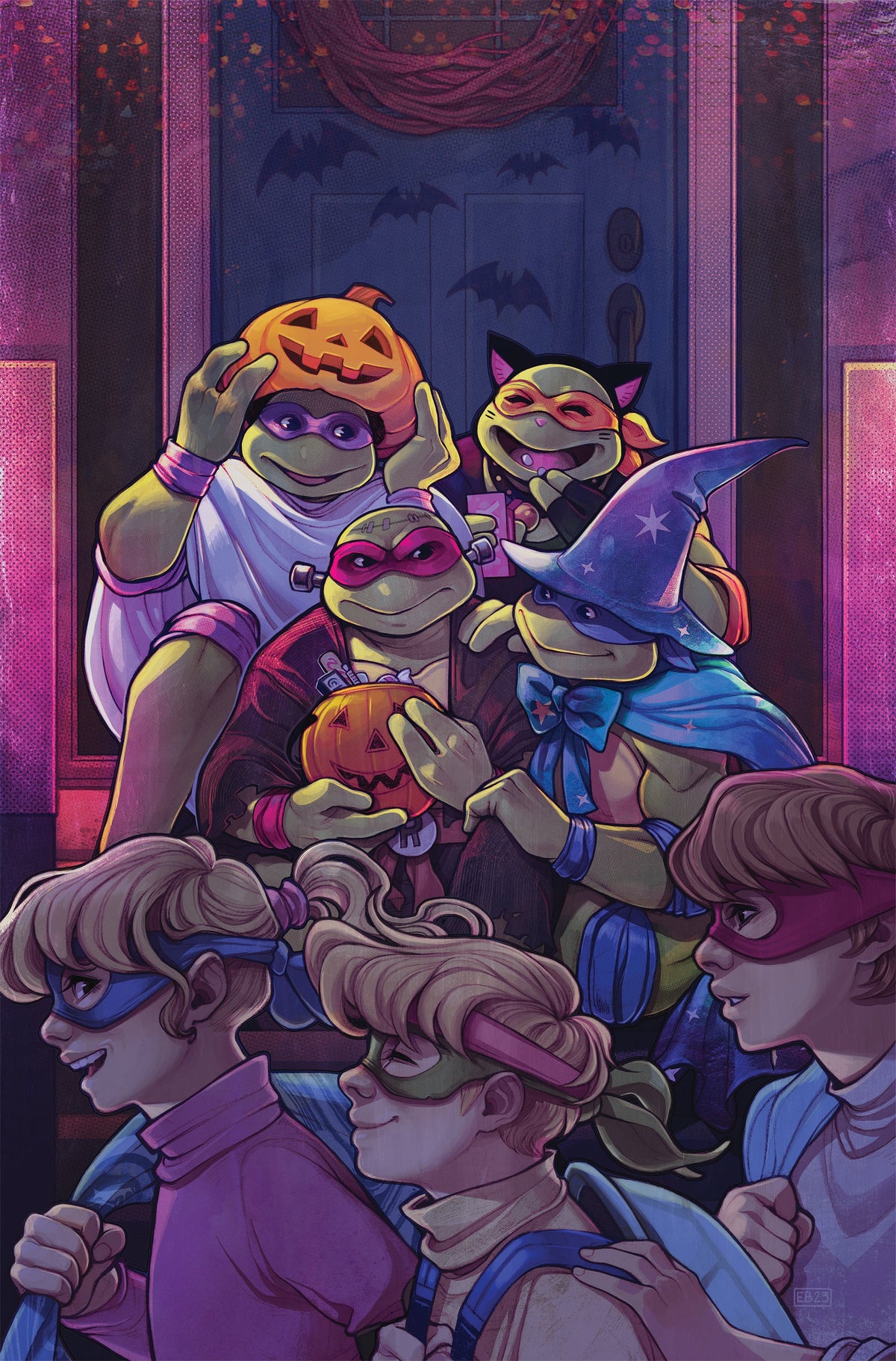 Teenage Mutant Ninja Turtles Tmnt Saturday Morning Adv Halloween Special #1 E 1:25 Variant (10/11/2023) Idw