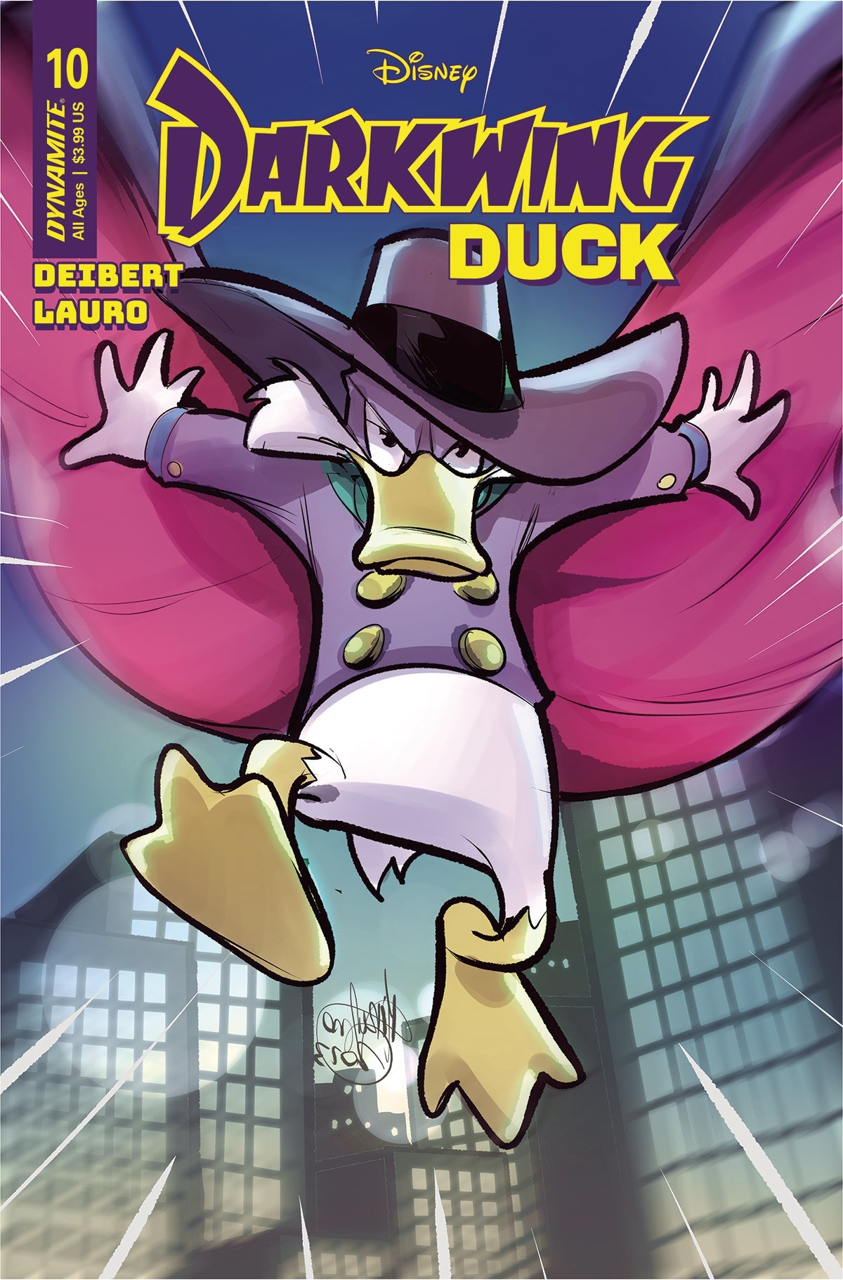 Darkwing Duck #10 B Mirka Andolfo Variant (11/29/2023) Dynamite