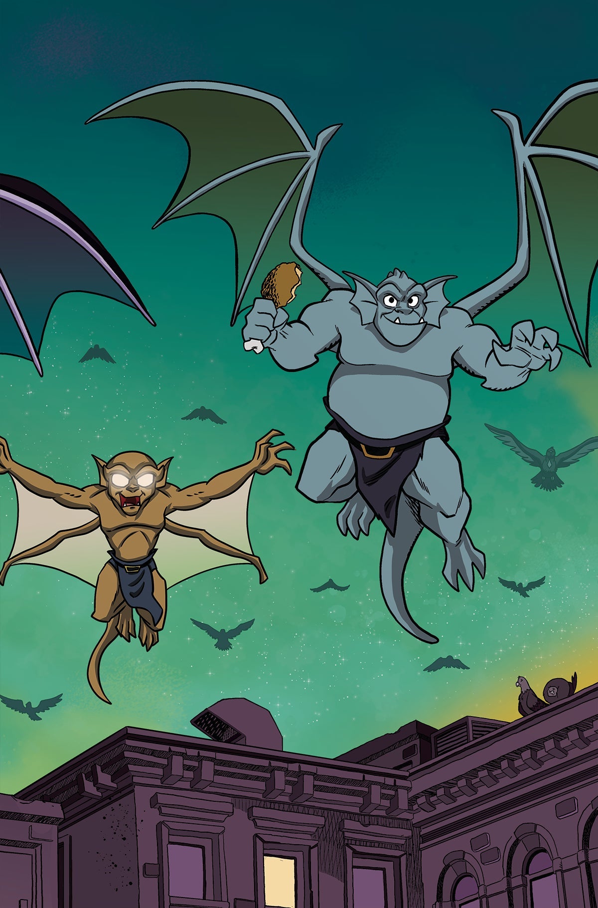 Gargoyles #11 I 1:10 Tony Fleecs & Forstner Virgin Variant (12/20/2023) Dynamite