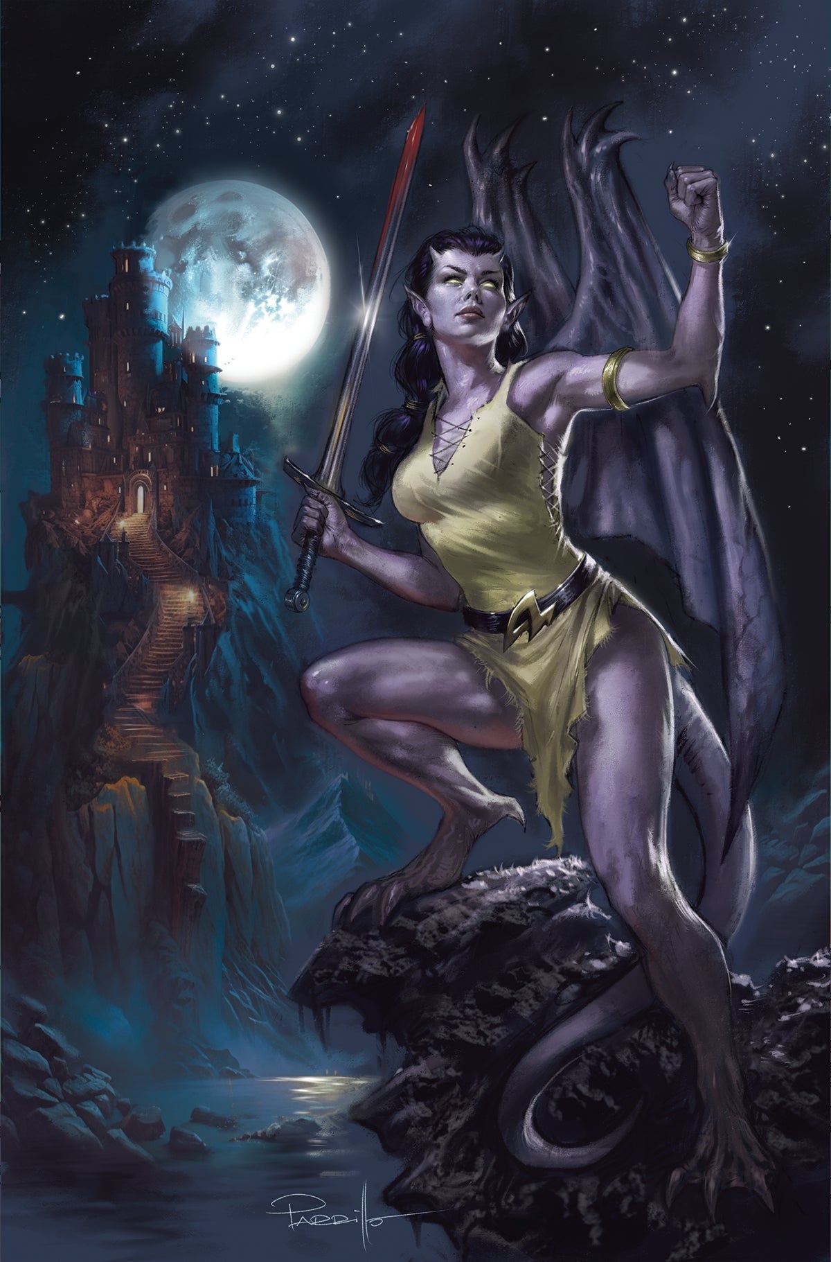 Gargoyles #11 K 1:15 Lucio Parrillo Virgin Variant (12/20/2023) Dynamite