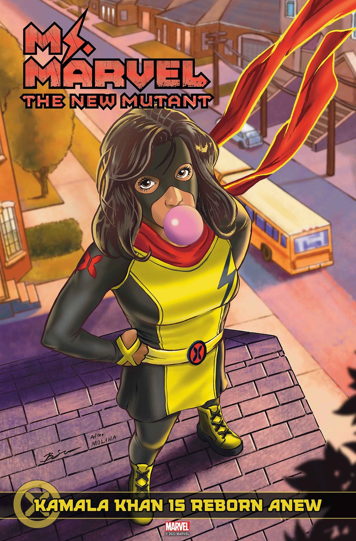 Ms. Marvel The New Mutant #4 B Benjamin Su Homage Variant (11/29/2023) Marvel
