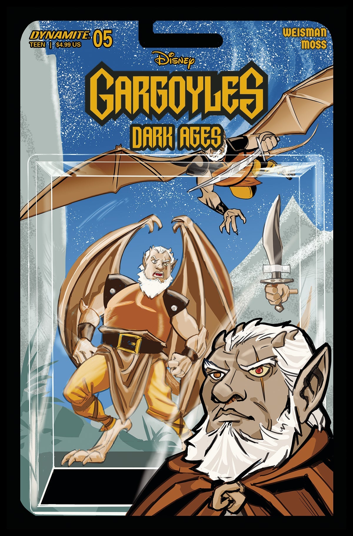 Gargoyles Dark Ages #5 F Action Figure Variant (01/31/2024) Dynamite