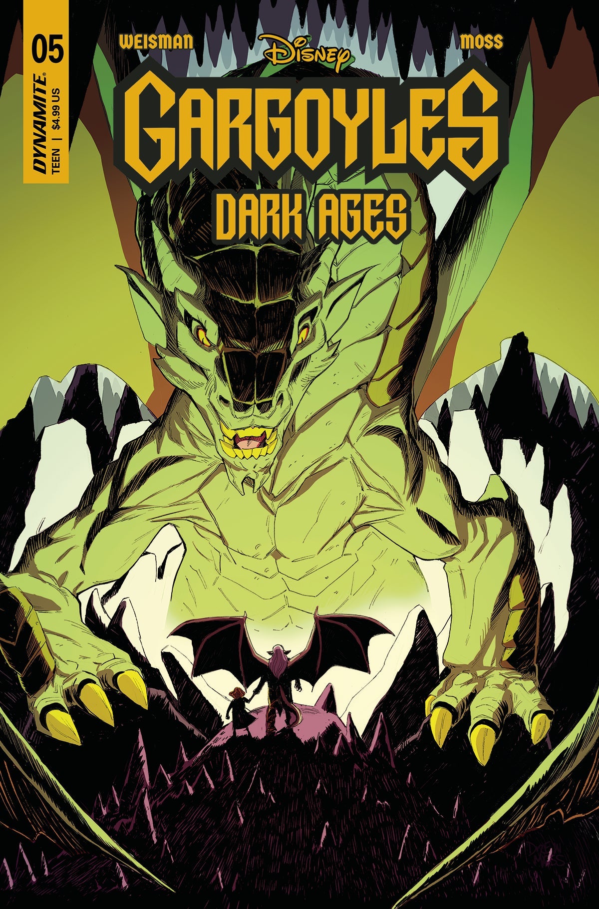 Gargoyles Dark Ages #5 G 1:7 Drew Moss Original Variant (01/31/2024) Dynamite