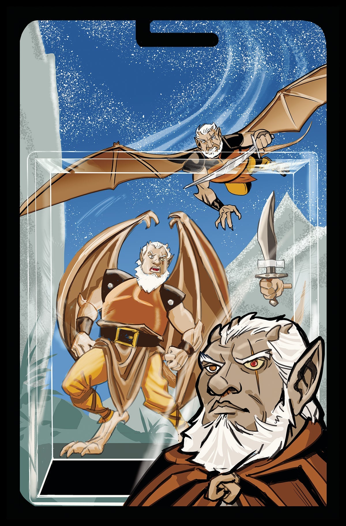 Gargoyles Dark Ages #5 H 1:10 Action Figure Virgin Variant (01/31/2024) Dynamite