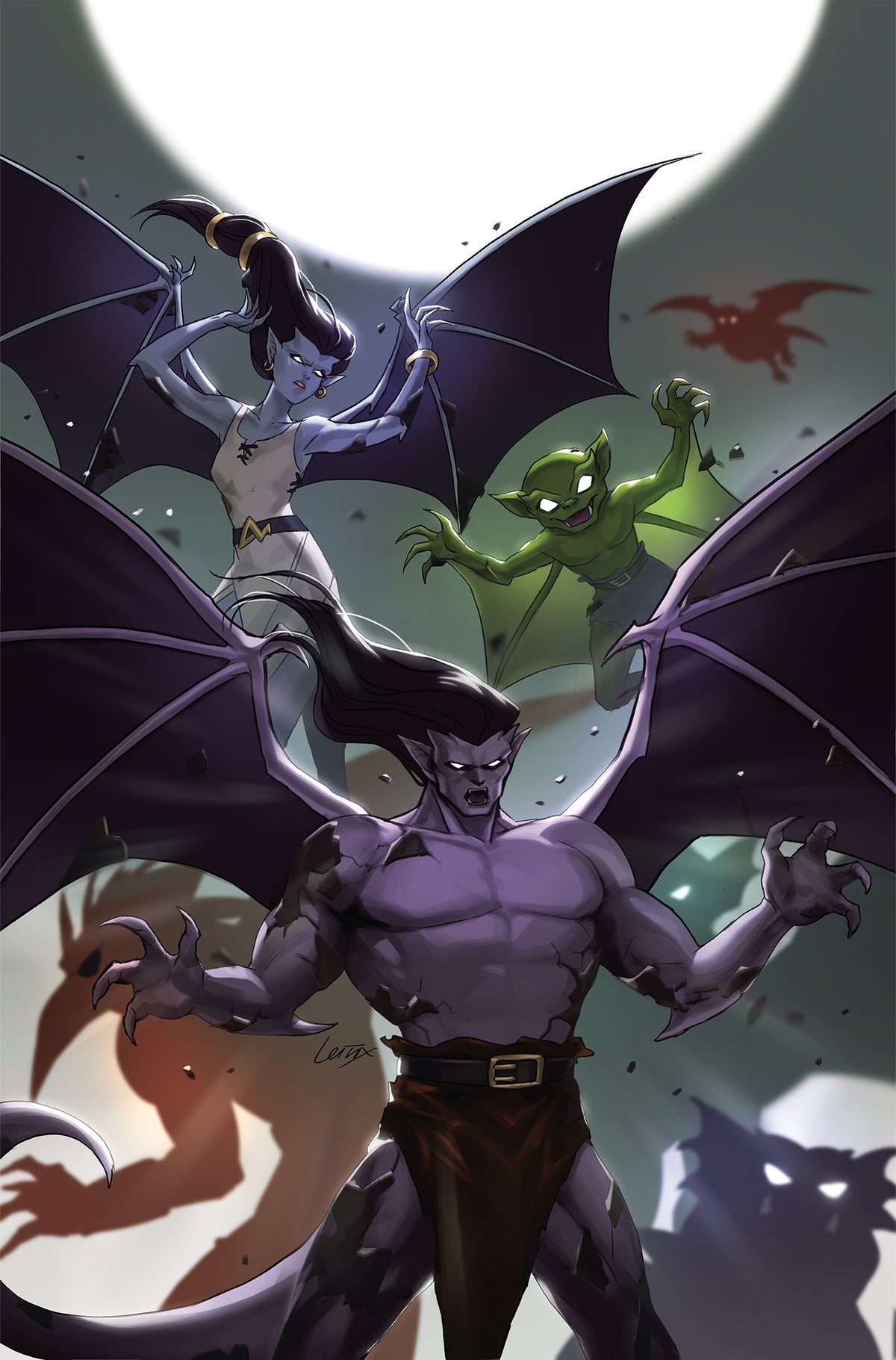 Gargoyles #12 L 1:15 Leirix Virgin Variant (03/20/2024) Dynamite
