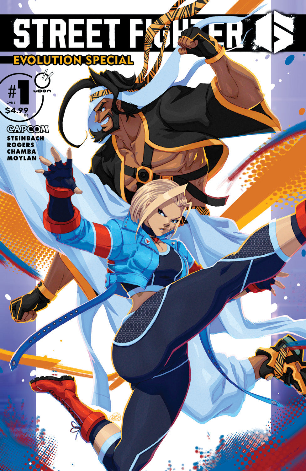 Street Fighter 6 Evolution Special #1 B Rogers Variant (11/15/2023) Udon